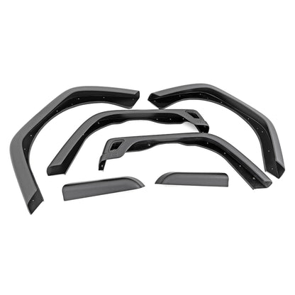 ROUGH COUNTRY Fender Flares | 5.5" Wide | Jeep Wrangler TJ (97-06)/Wrangler Unlimited (04-06)  | 99033