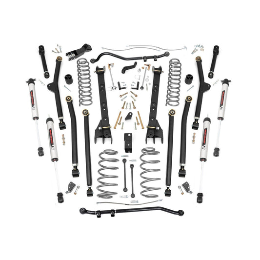 ROUGH COUNTRY 6 Inch Lift Kit | Long Arm | V2 | Jeep Wrangler TJ 4WD (1997-2006) | 65970