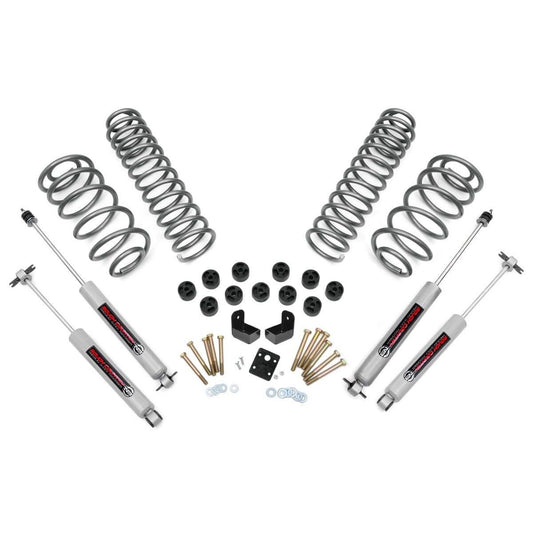 ROUGH COUNTRY 3.75 Inch Lift Kit | Combo | 6 Cyl | N3 | Jeep Wrangler TJ (97-06)/Wrangler Unlimited (04-06)  | 647.2