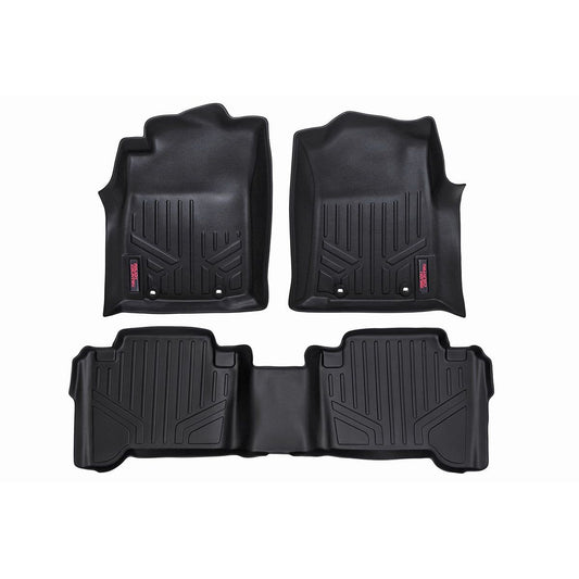 ROUGH COUNTRY Floor Mats | Front and Rear | Toyota Tacoma 2WD/4WD (2012-2015) | M-71213