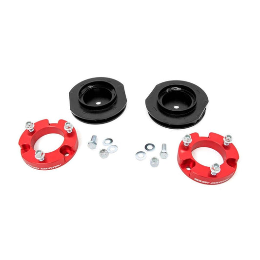 ROUGH COUNTRY 2 Inch Lift Kit | Red Spacers | Toyota 4Runner 4WD (2003-2009) | 763RED
