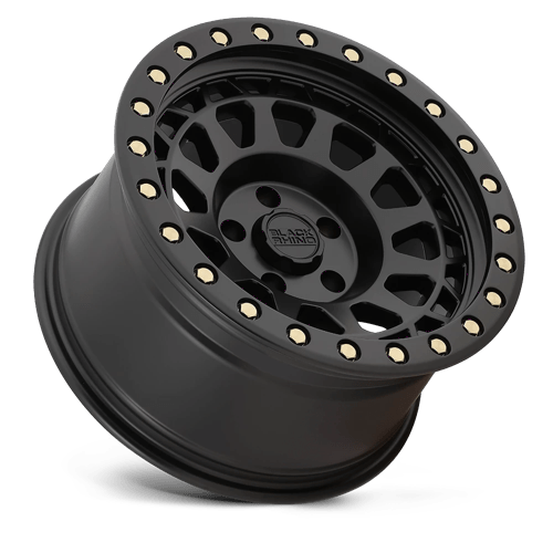 Black Rhino Hard Alloys PRIMM MATTE BLACK W/ BRASS BOLTS