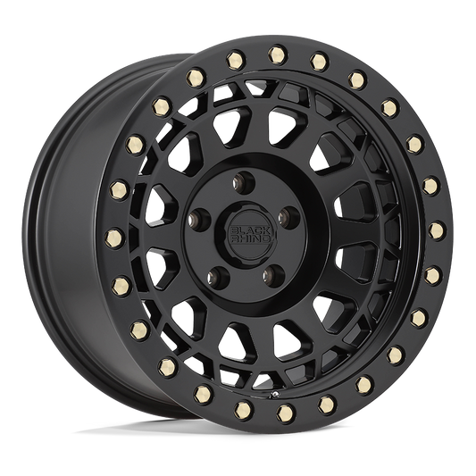 Black Rhino Hard Alloys PRIMM MATTE BLACK W/ BRASS BOLTS