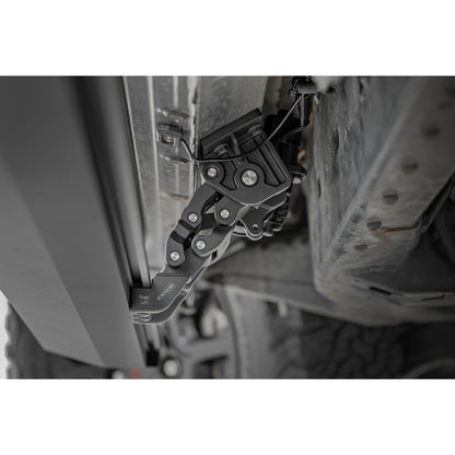 ROUGH COUNTRY Power Running Boards | Dual Electric Motor | CrewMax | Toyota Tundra (07-21) | PSR50110