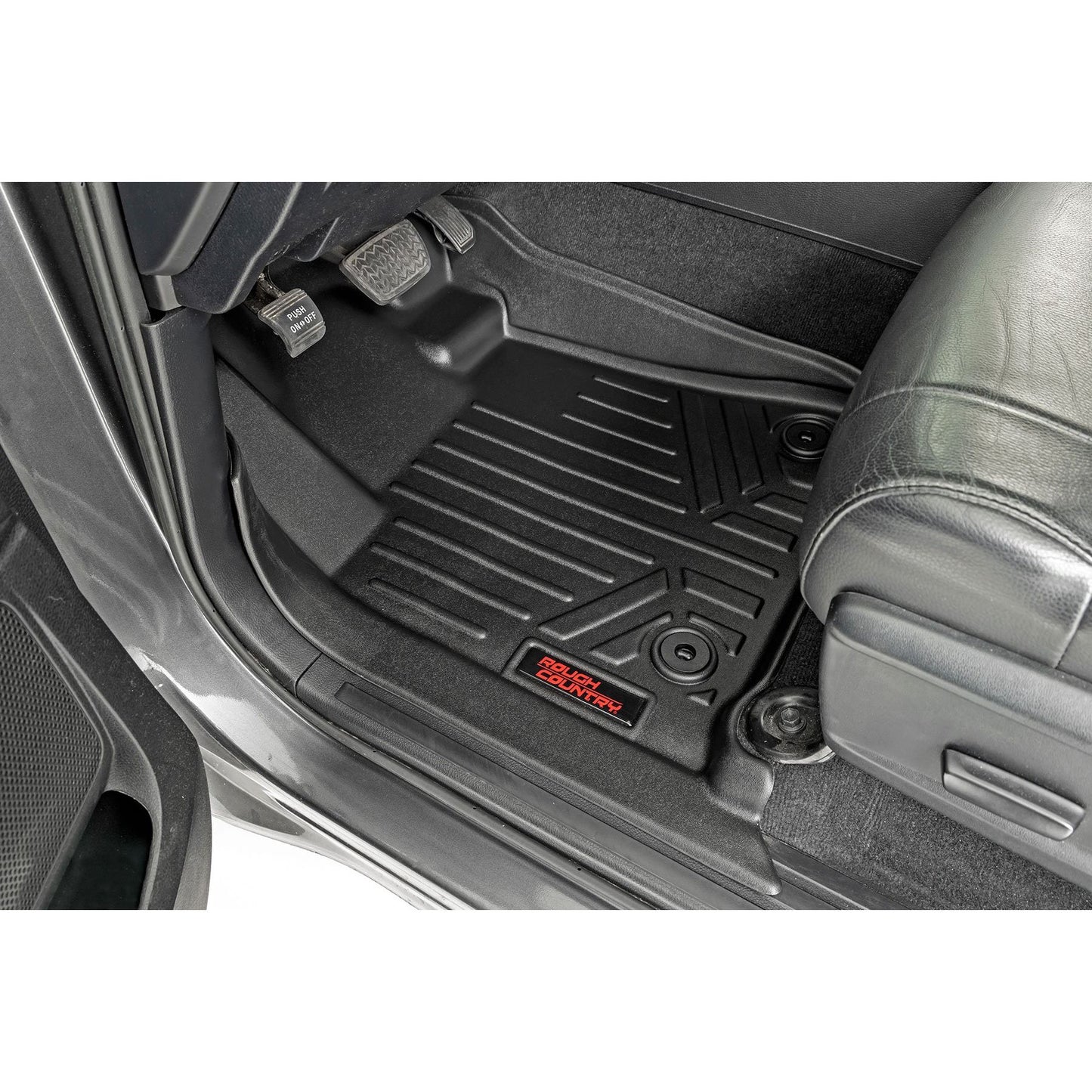 ROUGH COUNTRY Floor Mats | FR & RR | CrewMax | Toyota Tundra 2WD/4WD (2014-2021) | M-71770