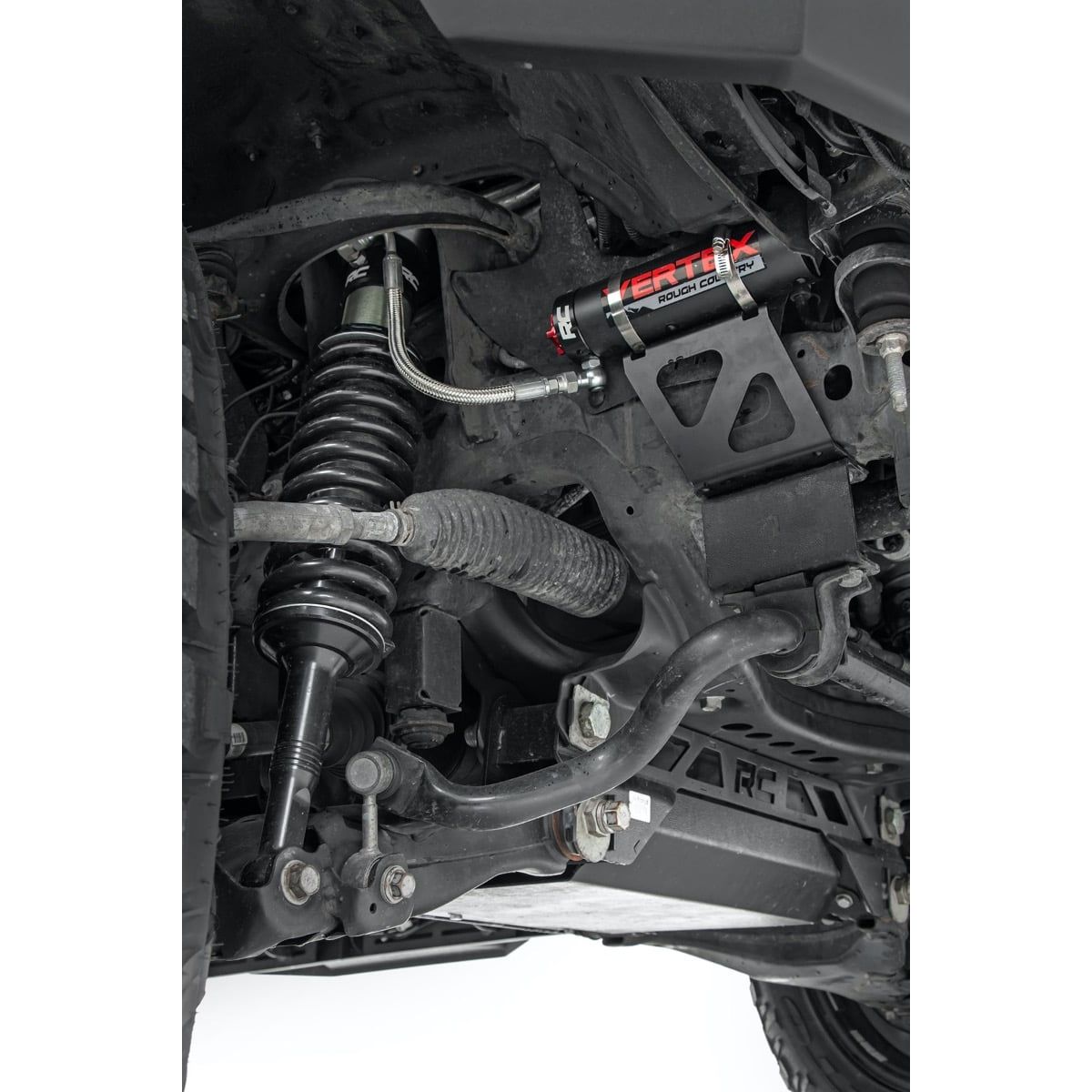 ROUGH COUNTRY Vertex 2.5 Adjustable Coilovers | Front | 6" | Toyota Tundra 4WD (2007-2021) | 689013