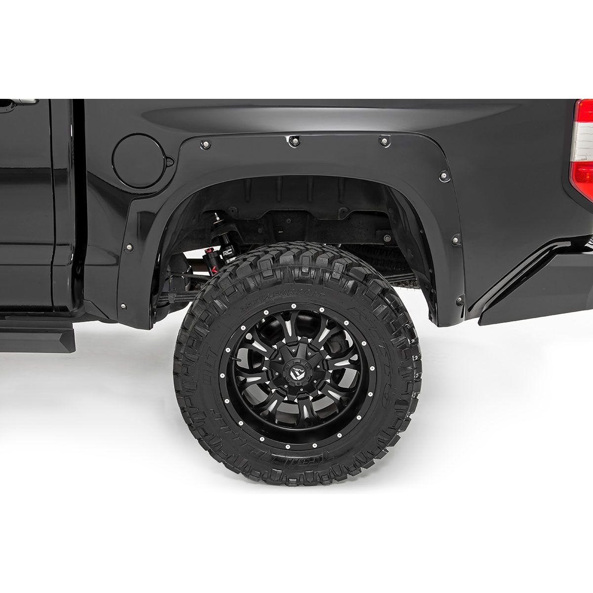 ROUGH COUNTRY Vertex 2.5 Adjustable Rear Shocks | 6" | Toyota Tundra 2WD/4WD (2007-2021) | 699013