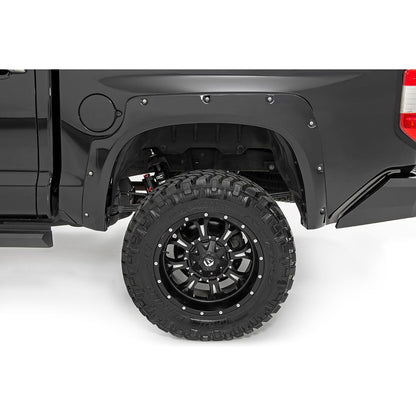 ROUGH COUNTRY Vertex 2.5 Adjustable Rear Shocks | 6" | Toyota Tundra 2WD/4WD (2007-2021) | 699013