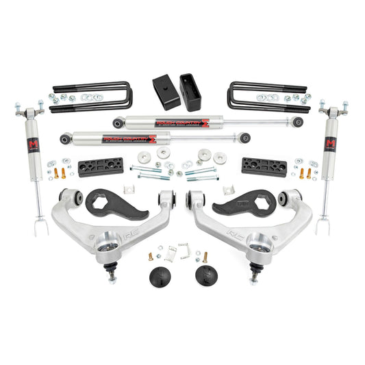 ROUGH COUNTRY 3 Inch Lift Kit | UCAs | M1 | Chevy/GMC Sierra 3500 HD/Silverado 3500 HD (20-25) | 95640
