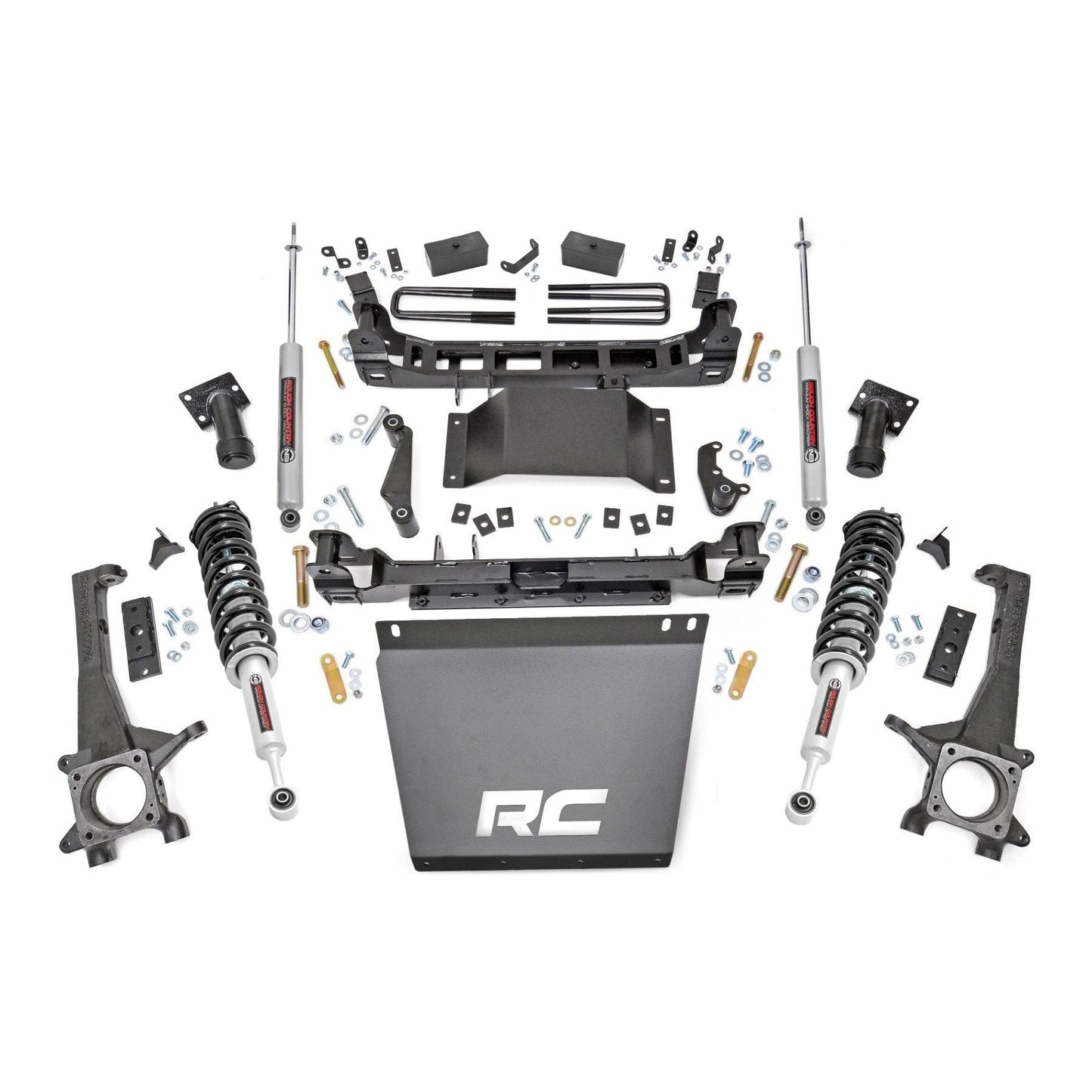 Rough Country N3 Struts w/N3 Rear Shocks 4 Inch Lift Kit I 75731