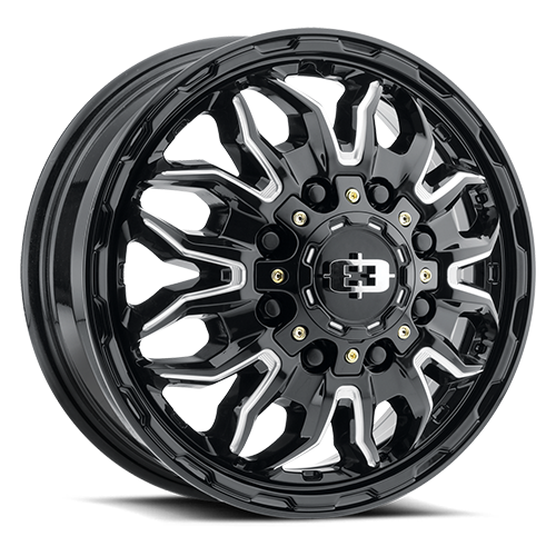 VISION 410 KORUPT 2023 Gloss Black Milled Spoke