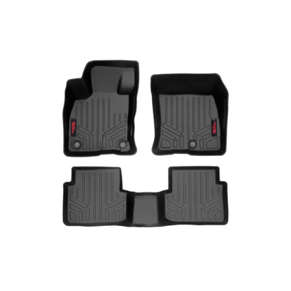 ROUGH COUNTRY Floor Mats | FR & RR | Ford Bronco Sport 4WD (2021-2025) | M-51323