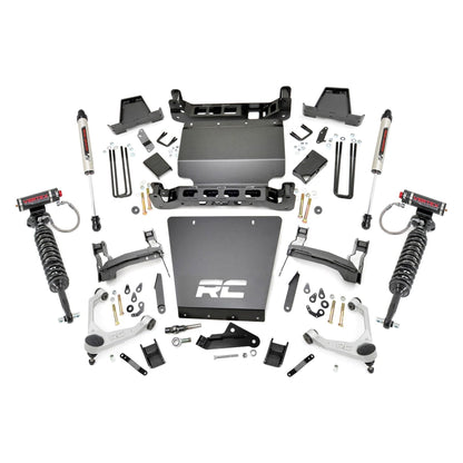 Rough Country Vertex Coilovers w/V2 Rear Shocks 7 Inch Stamped Steel LCA Lift Kit I 11657
