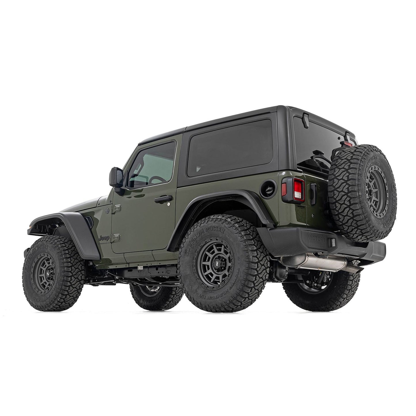 ROUGH COUNTRY WF1 Fender Flares | Jeep Wrangler JL (18-25)/Wrangler Unlimited (18-25)  | A-J01822