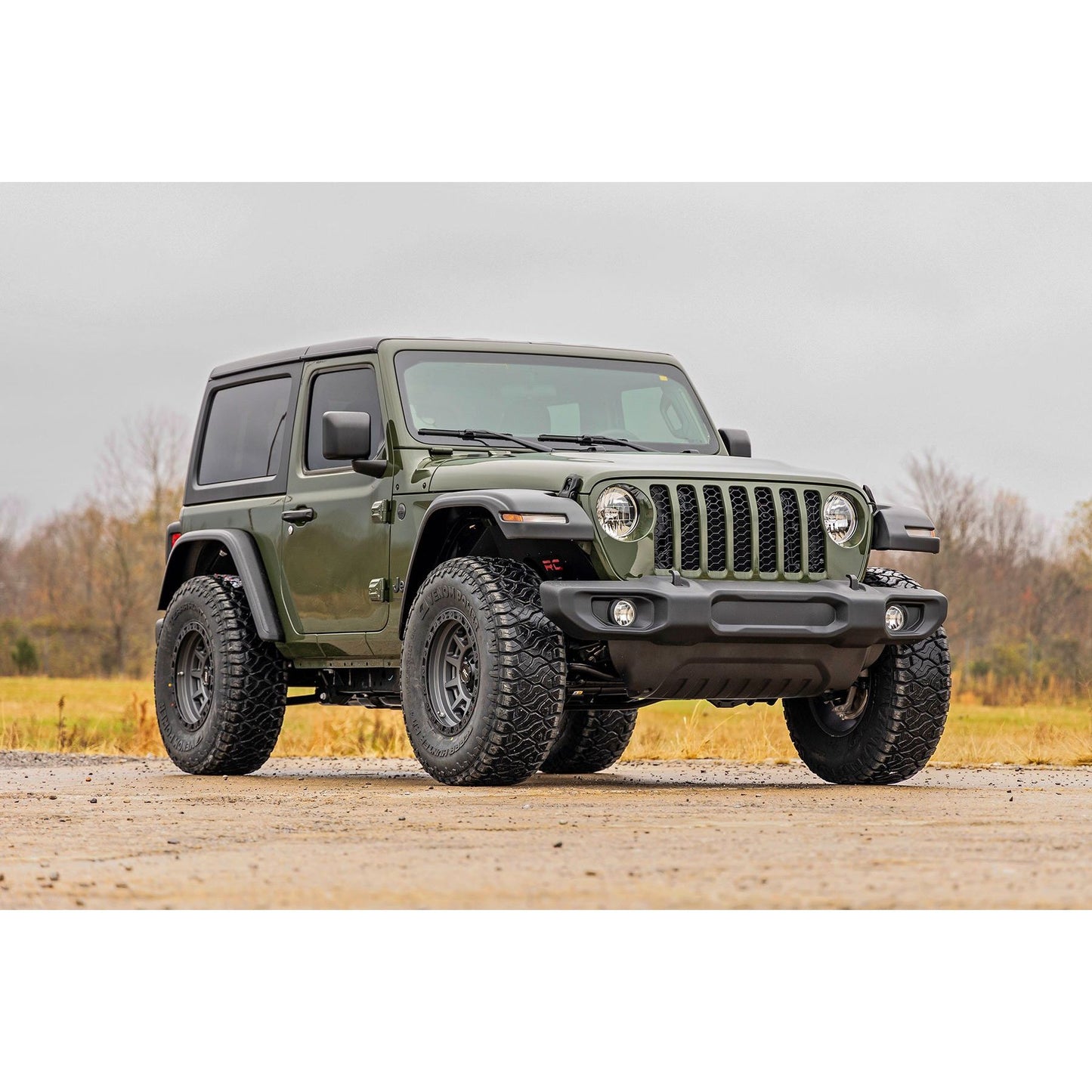 ROUGH COUNTRY 3.5 Inch Lift Kit | C/A Drop | Front D/S | Jeep Wrangler JL 4WD (2024-2025) | 94130
