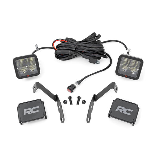 ROUGH COUNTRY LED Light Kit | Ditch | 2" Spectrum Pair | Spot | Chevy 1500 & Chevy/GMC 2500HD/3500HD (07-14) | 82059