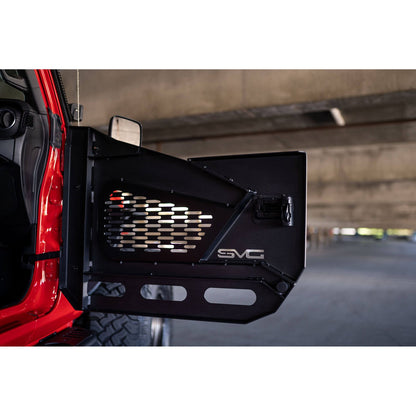 DV8 Off-Road 2018-2024 Jeep Wrangler JL & Gladiator JT Front Half Doors | Spec Series C3| HDJL-02F