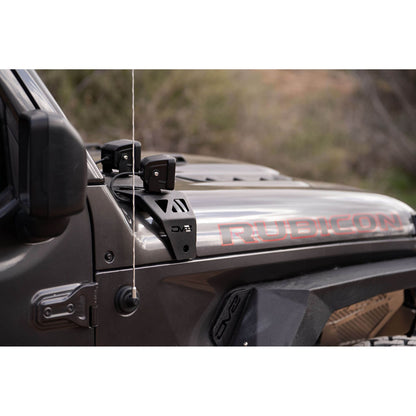 DV8 Off-Road 2018-2024 Jeep JL & 2020-2024 Jeep JT A-Pillar Dual Pod Light Mounts C3| LBJL-04