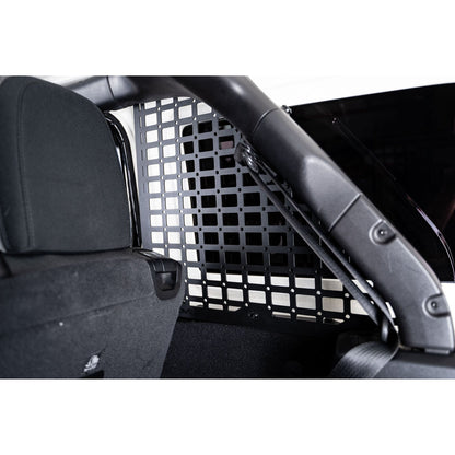 DV8 Off-Road 2018-2023 Jeep Wrangler JL | Rear Window Molle Storage Panels C3| MPJL-01