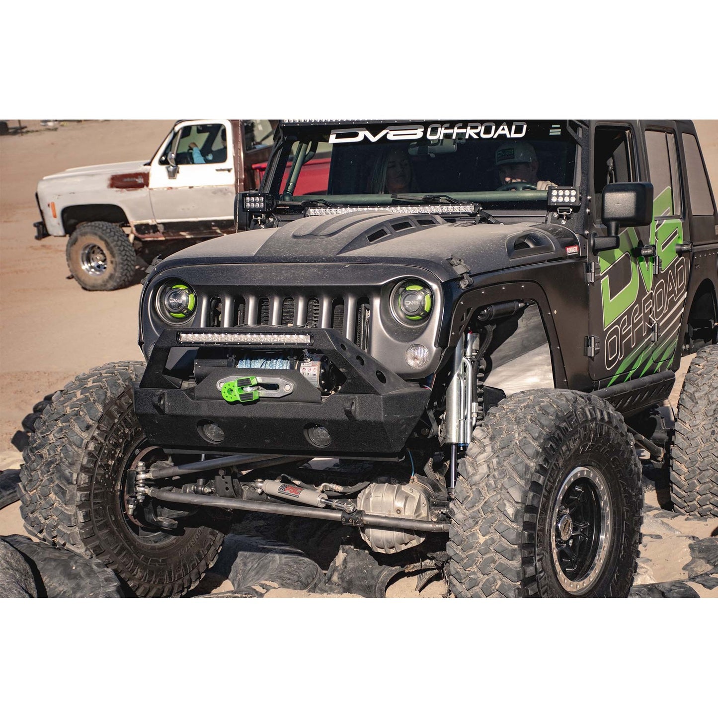 DV8 Off-Road 2007-2018 Jeep JK Heat Dispersion Hood C3| HDMB07-02