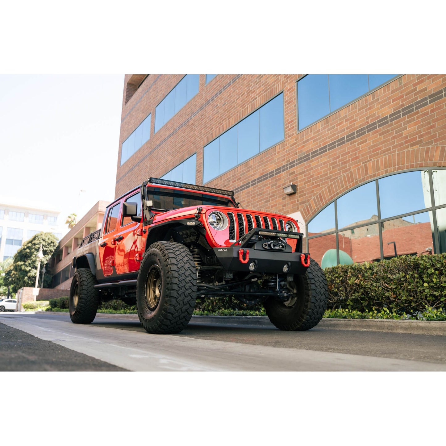 DV8 Off-Road 2007-2024 Jeep Wrangler & Gladiator | FS-25 Stubby Front Bumper C3| FBJL-06