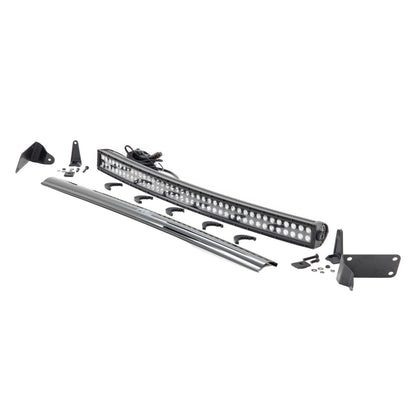 ROUGH COUNTRY LED Light Kit | Bumper Mount | 40" Black Dual Row | Ram 2500/3500 4WD (10-18) | 70570B