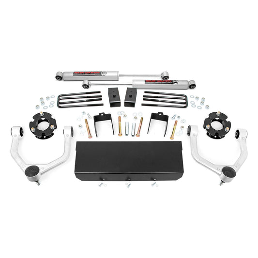 ROUGH COUNTRY 3 Inch Lift Kit | N3 Shocks | Nissan Titan XD 2WD/4WD (2016-2024) | 83630