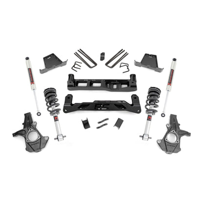 Rough Country M1 Struts w/M1 Rear Shocks 7.5 Inch Lift Kit I 26340