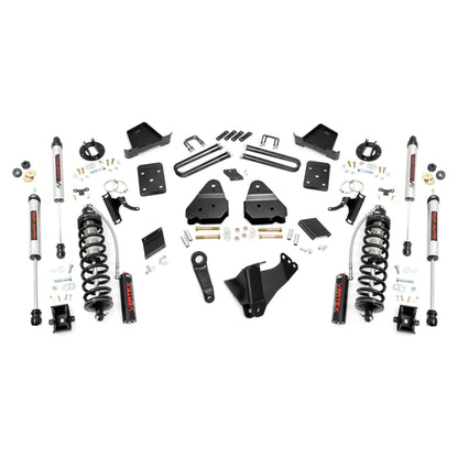 Rough Country V2 Monotube Shocks 4.5 Inch Coilover Conversion Lift Kit I 56358