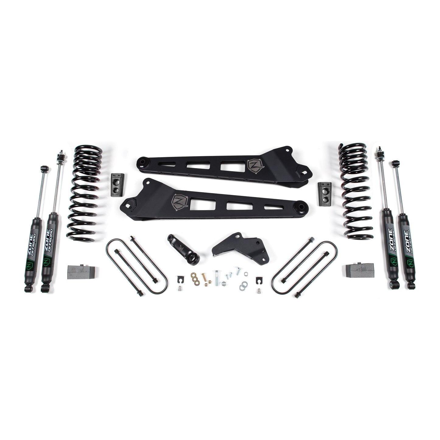 Zone Offroad 4 Inch Lift Kit W/ Radius Arm Gas  I ZOND139N