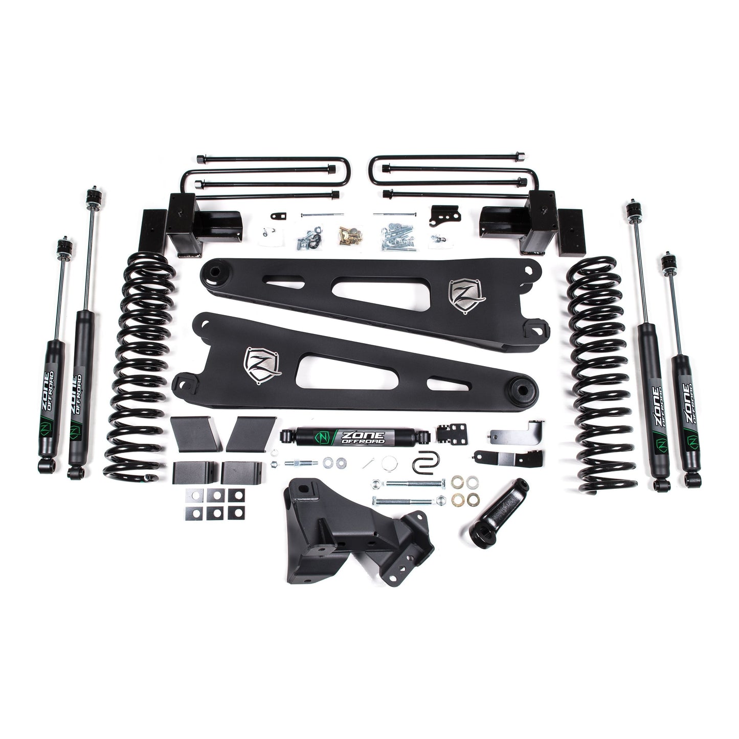 Zone Offroad 4 Inch Lift Kit w/ Radius Arm Diesel  I ZONF109N