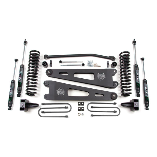 Zone Offroad 4 Inch Lift Kit w/ Radius Arm Gas  I ZONF22F