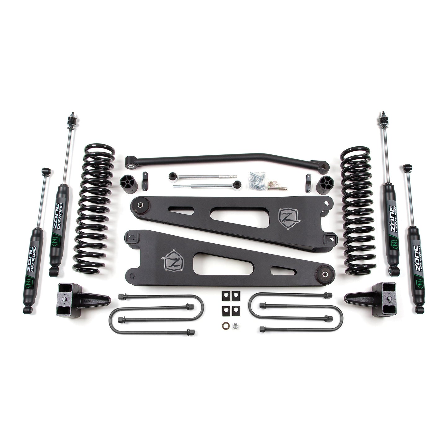 Zone Offroad 4 Inch Lift Kit w/ Radius Arm Diesel  I ZONF21N
