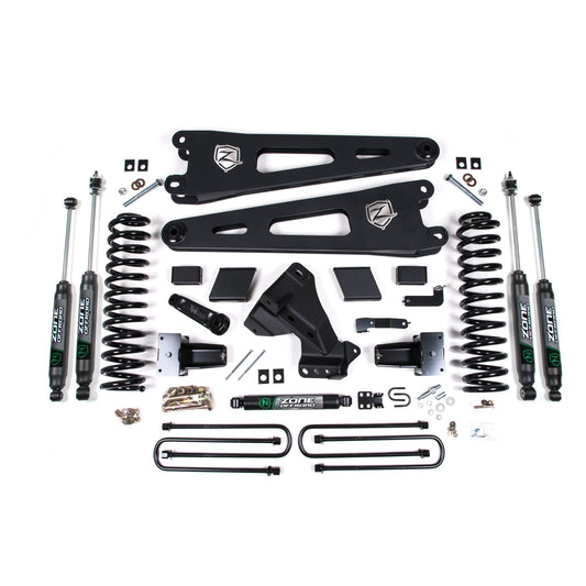 Zone Offroad 4 Inch Lift Kit w/ Radius Arm Diesel  I ZONF73F