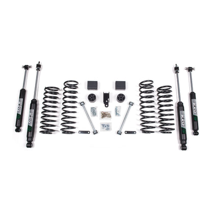 Zone Offroad 3" Coil Spring Lift Kit for 2007-2018 JK 4 Door Models ZONJ13N