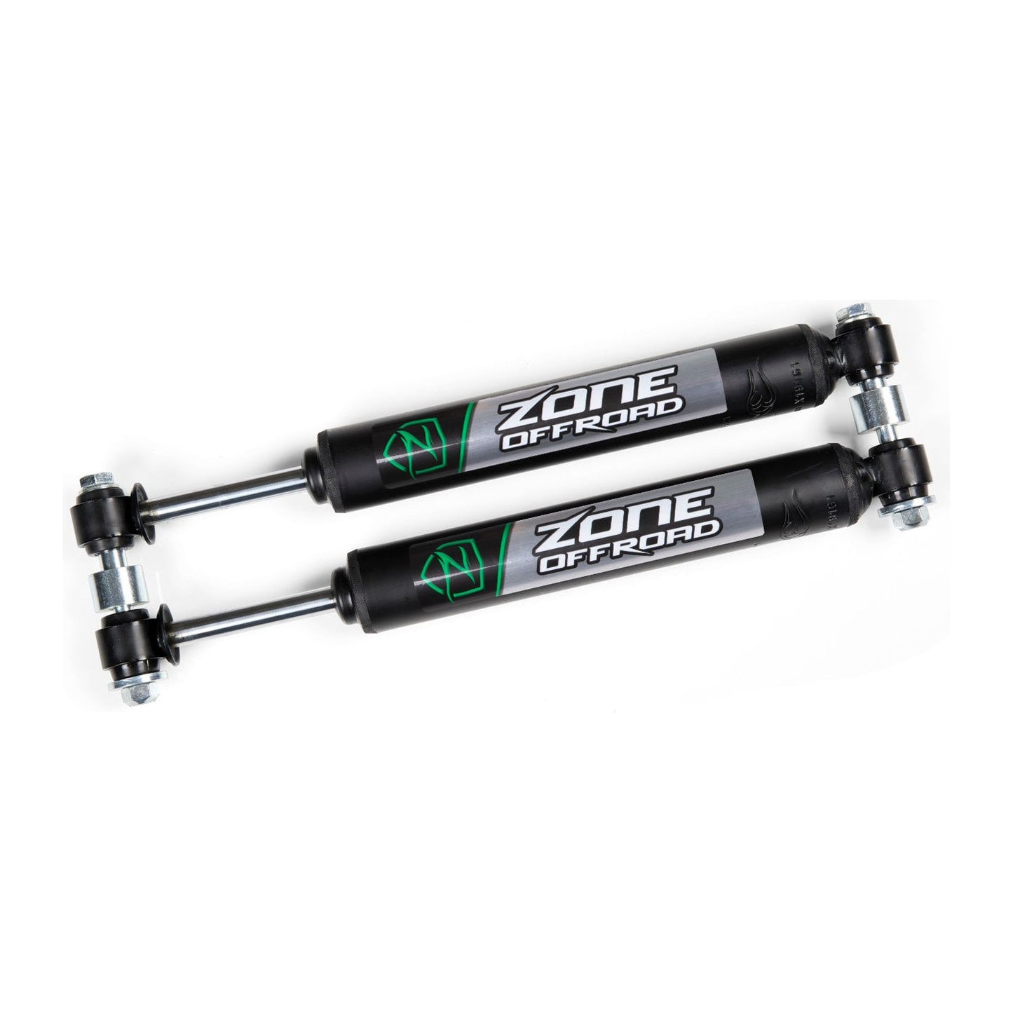 Zone Offroad Dual Steering Stabilizer Kit with Shocks   I ZON7250