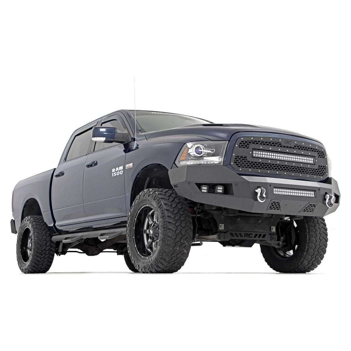 Rough Country Heavy-Duty Front LED Bumper (13-18 RAM 1500)