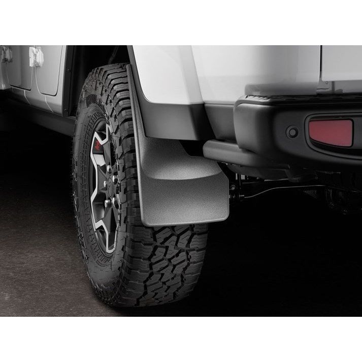 WeatherTech MudFlaps (Front-Rear) for 21-C Jeep Gladiator JT (Rubicon) 110100-120112