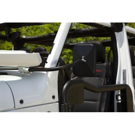 Rugged Ridge Trail Mirror, Rectangular; 18-C Jeep Wrangler JL-JLU 11025.24