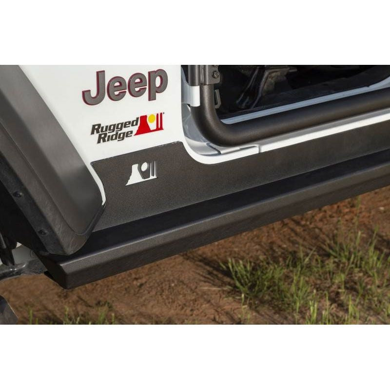 Rugged Ridge XHD Rock Sliders for 2018-C Jeep Wrangler JL Unlimited 4 Door Models 11504.32