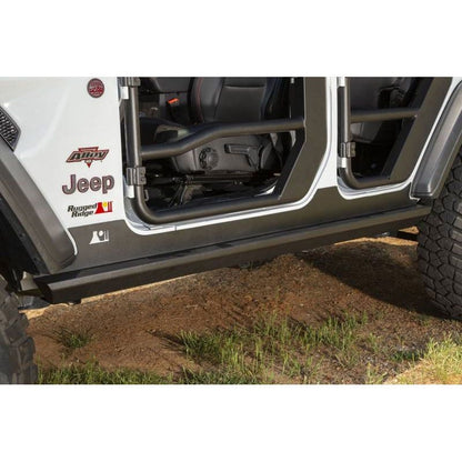 Rugged Ridge XHD Rock Sliders for 2018-C Jeep Wrangler JL Unlimited 4 Door Models 11504.32