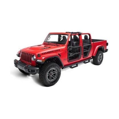 Rugged Ridge Fortis Rear Tube Doors for 18-C Jeep JL - 2020 JT 11509.14