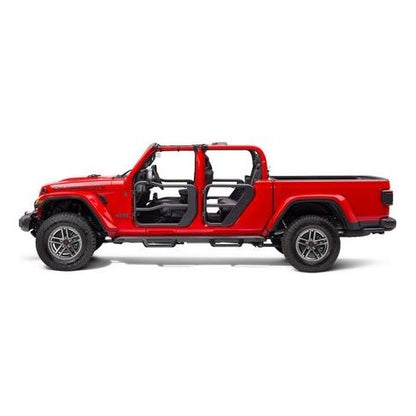 Rugged Ridge Fortis Rear Tube Doors for 18-C Jeep JL - 2020 JT 11509.14