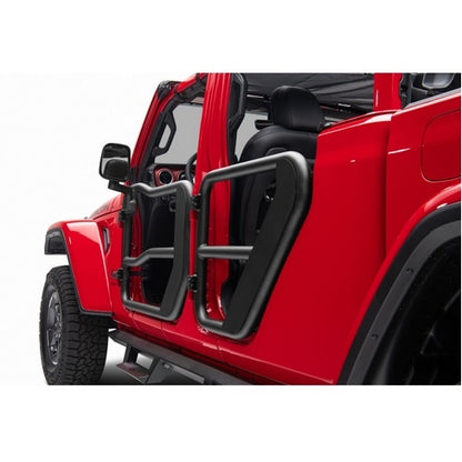 Rugged Ridge Fortis Rear Tube Doors for 18-C Jeep JL - 2020 JT 11509.14