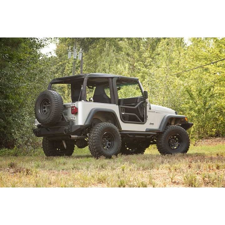 Rugged Ridge Tube Doors Front Pair for 1996-2006 Jeep Wrangler TJ 11509.2