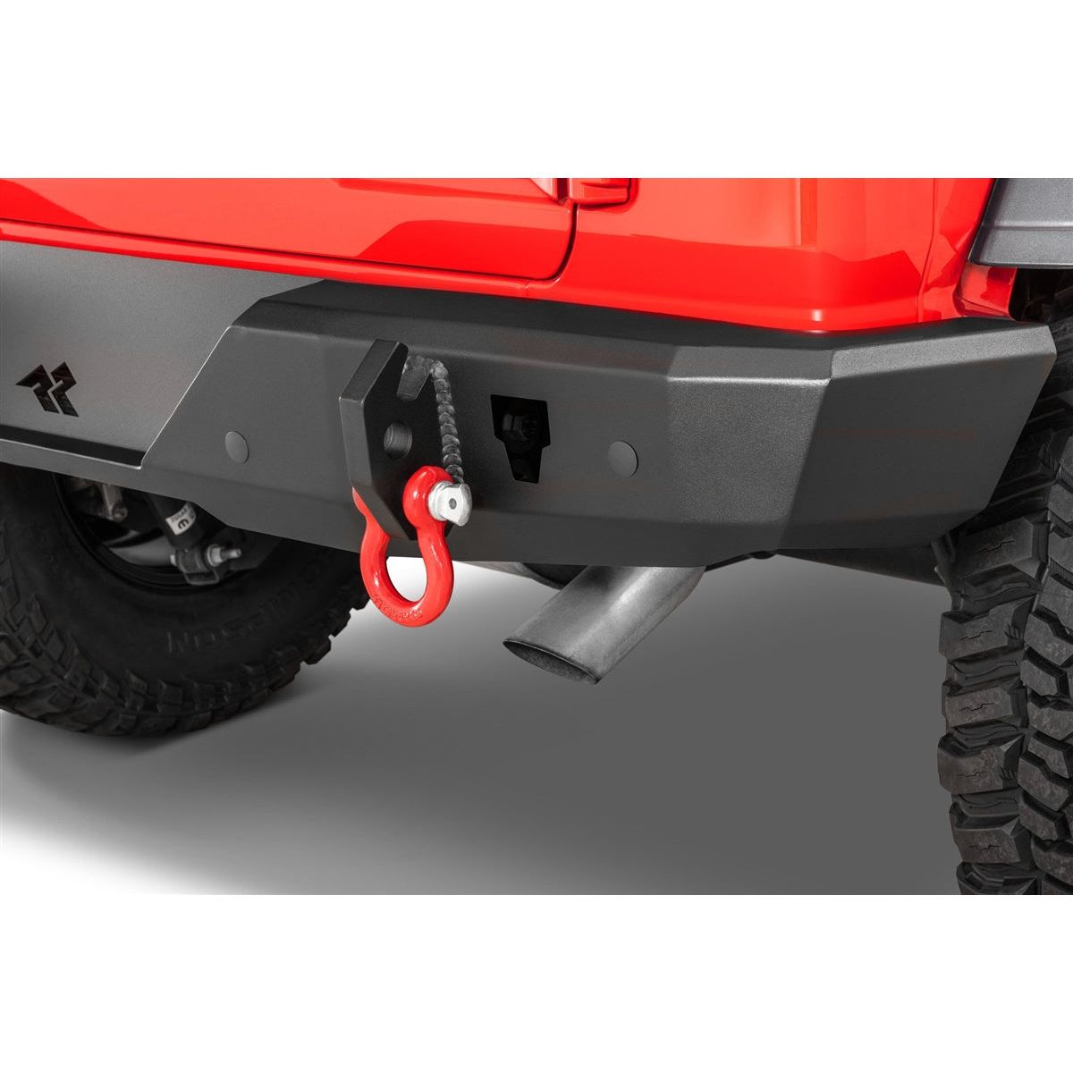 Rugged Ridge HD Rear Bumper for 18-C Jeep Wrangler JL 11540.36