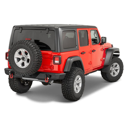 Rugged Ridge HD Rear Bumper for 18-C Jeep Wrangler JL 11540.36