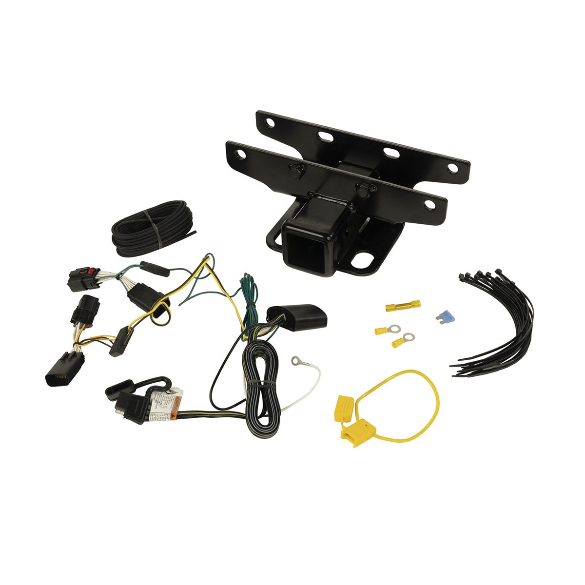 Rugged Ridge 2 Receiver Hitch With Wiring Harness For 2018+ Jeep