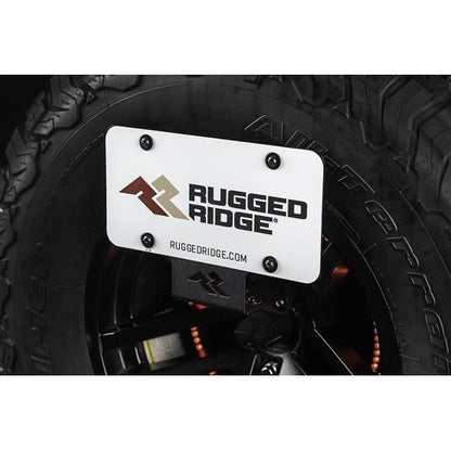 Rugged Ridge Tag Relocation Bracket (Rear) for 18-C Jeep Wrangler JL 11585.25