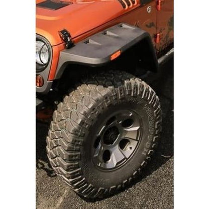 Rugged Ridge Hurricane Flat Fender Flare Set for 2007-2018 JK Wrangler 11640.1